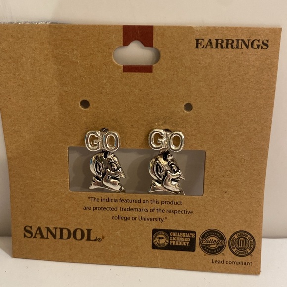 Sandol DUKE Post Earrings (CU) - Picture 2 of 5